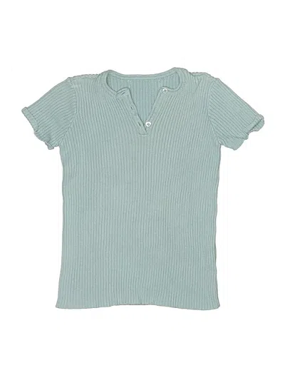 Pre-owned Unbranded Kids' Short Sleeve T-shirt In Blue