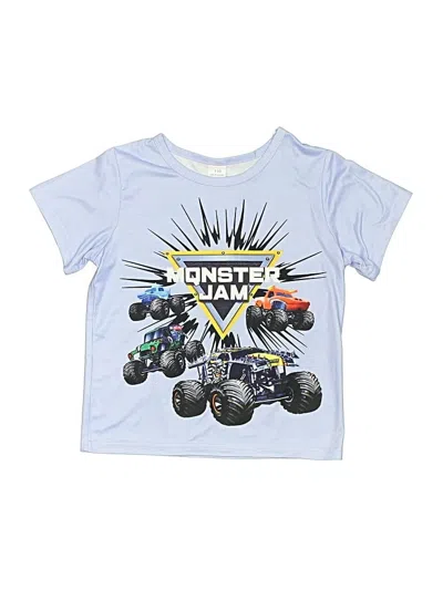 Pre-owned Unbranded Kids' Short Sleeve T-shirt In Blue