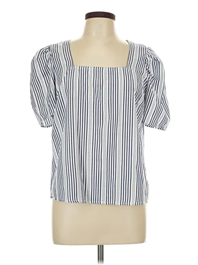 Pre-owned Unbranded Short Sleeve T-shirt In Blue