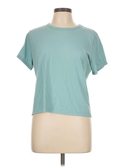 Pre-owned Unbranded Short Sleeve T-shirt In Blue