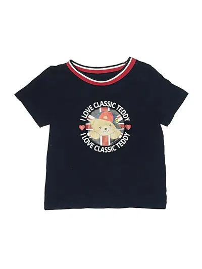 Pre-owned Unbranded Kids' Short Sleeve T-shirt In Blue