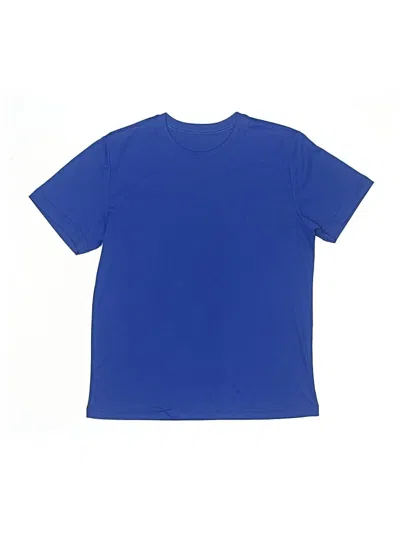 Pre-owned Unbranded Kids' Short Sleeve T-shirt In Blue