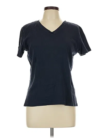Pre-owned Unbranded Short Sleeve T-shirt In Blue