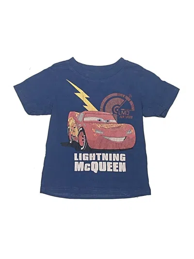 Pre-owned Unbranded Kids' Short Sleeve T-shirt In Blue