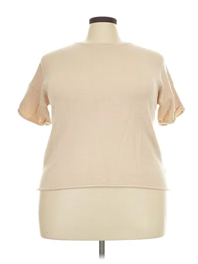 Pre-owned Unbranded Short Sleeve T-shirt In Brown