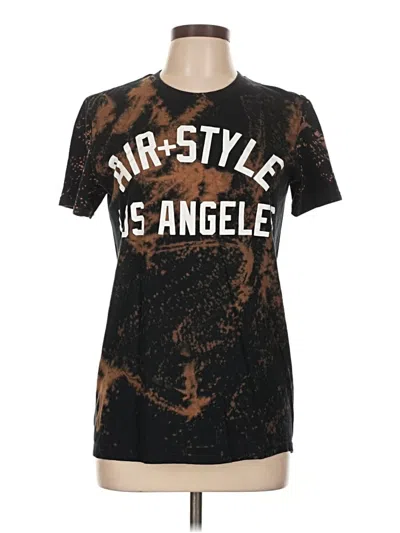 Pre-owned Unbranded Short Sleeve T-shirt In Brown