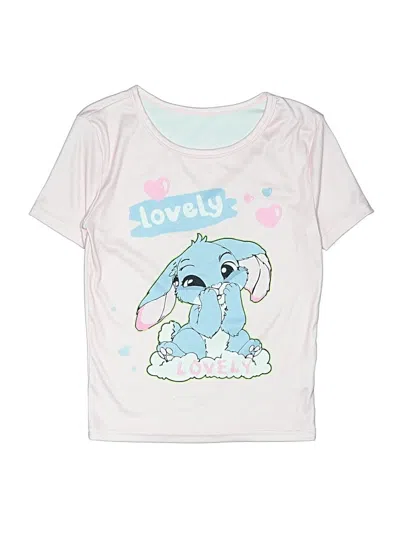 Pre-owned Unbranded Kids' Short Sleeve T-shirt In Burgundy