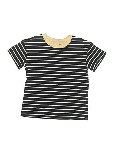 Pre-owned Unbranded Kids' Short Sleeve T-shirt In Gold