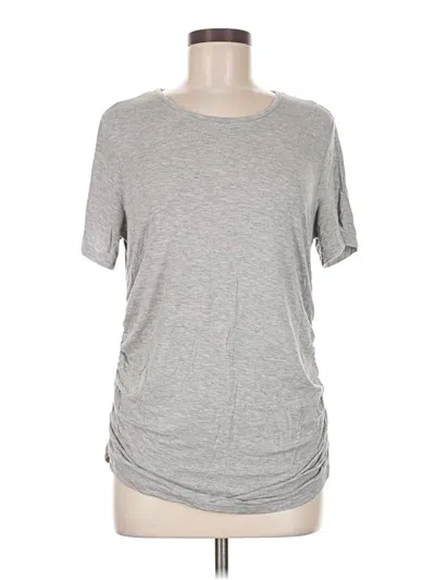 Pre-owned Unbranded Short Sleeve T-shirt In Gray
