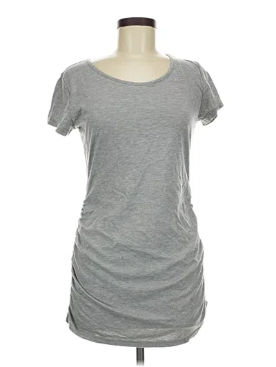 Pre-owned Unbranded Short Sleeve T-shirt In Gray