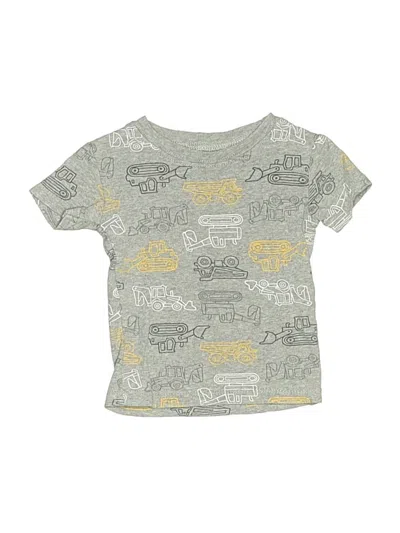Pre-owned Unbranded Babies' Short Sleeve T-shirt In Gray
