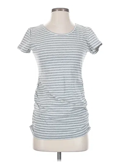 Pre-owned Unbranded Short Sleeve T-shirt In Gray
