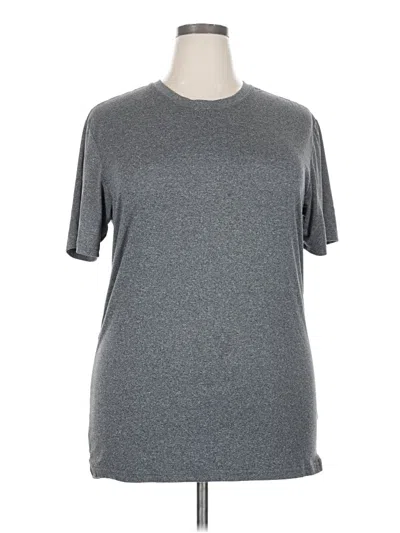 Pre-owned Unbranded Short Sleeve T-shirt In Gray