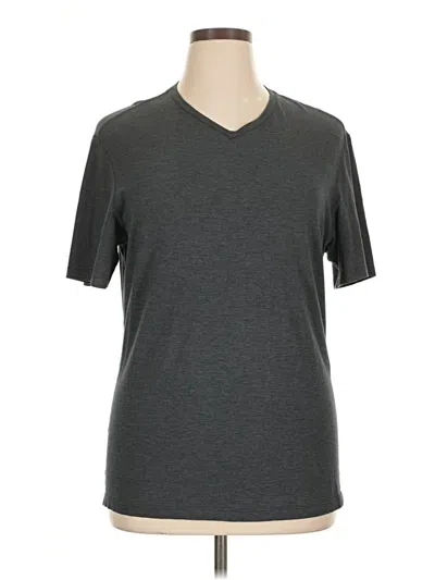 Pre-owned Unbranded Short Sleeve T-shirt In Gray