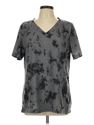 Pre-owned Unbranded Short Sleeve T-shirt In Gray