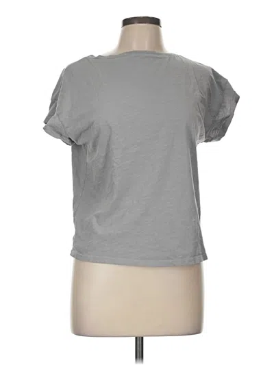 Pre-owned Unbranded Short Sleeve T-shirt In Gray