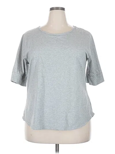 Pre-owned Unbranded Short Sleeve T-shirt In Gray