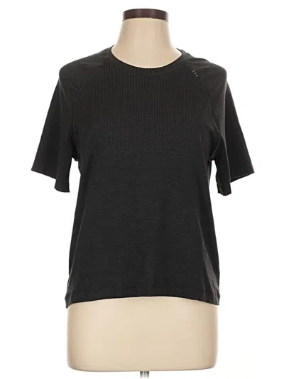 Pre-owned Unbranded Short Sleeve T-shirt In Gray