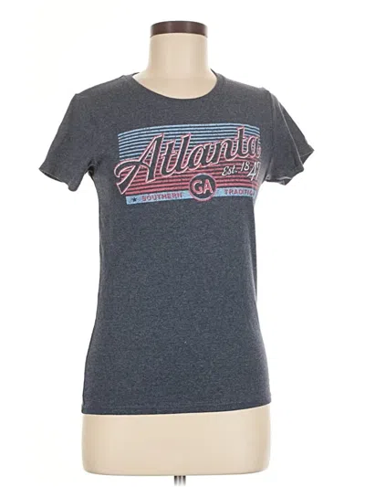 Pre-owned Unbranded Short Sleeve T-shirt In Gray