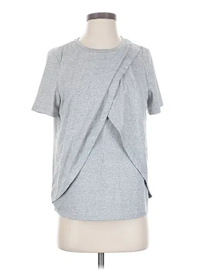 Pre-owned Unbranded Short Sleeve T-shirt In Gray