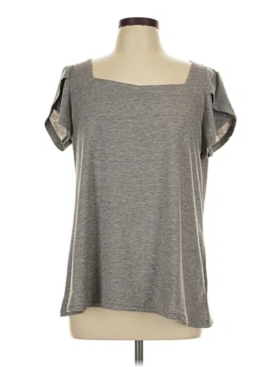 Pre-owned Unbranded Short Sleeve T-shirt In Gray