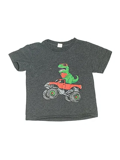 Pre-owned Unbranded Kids' Short Sleeve T-shirt In Gray