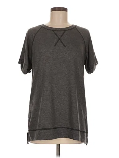Pre-owned Unbranded Short Sleeve T-shirt In Gray
