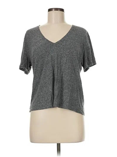 Pre-owned Unbranded Short Sleeve T-shirt In Gray