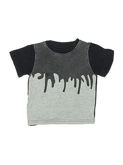 Pre-owned Unbranded Kids' Short Sleeve T-shirt In Gray