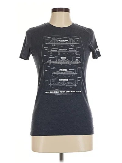 Pre-owned Unbranded Short Sleeve T-shirt In Gray