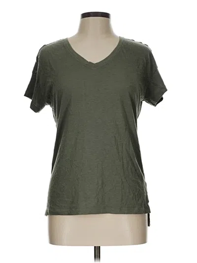 Pre-owned Unbranded Short Sleeve T-shirt In Green