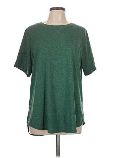 Pre-owned Unbranded Short Sleeve T-shirt In Green