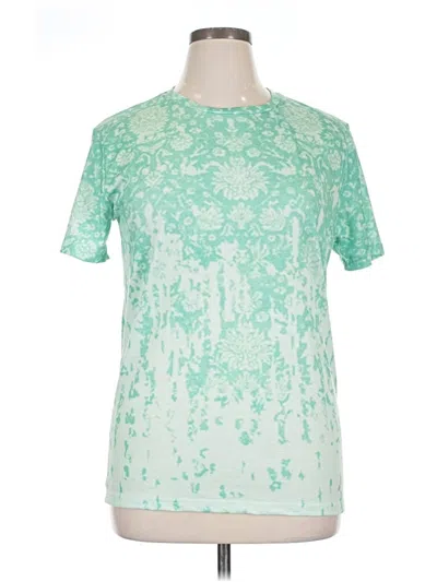 Pre-owned Unbranded Short Sleeve T-shirt In Green