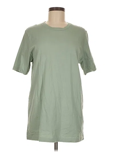 Pre-owned Unbranded Short Sleeve T-shirt In Green