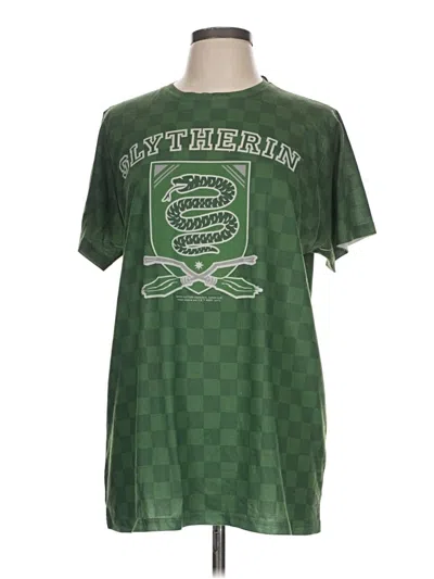 Pre-owned Unbranded Short Sleeve T-shirt In Green