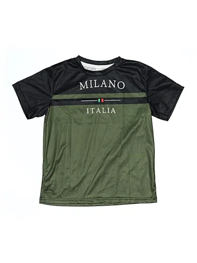 Pre-owned Unbranded Kids' Short Sleeve T-shirt In Green