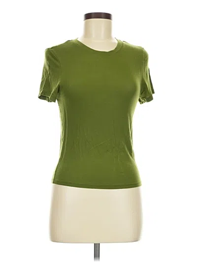 Pre-owned Unbranded Short Sleeve T-shirt In Green