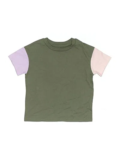 Pre-owned Unbranded Kids' Short Sleeve T-shirt In Green