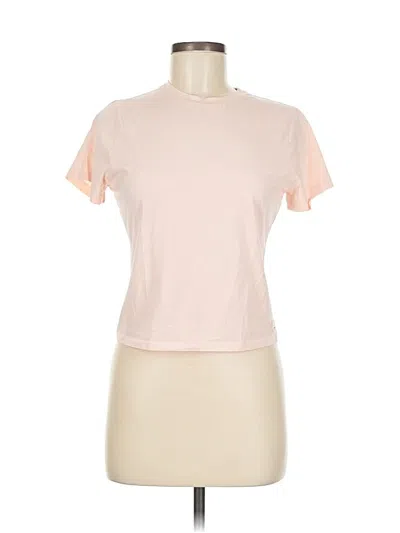 Pre-owned Unbranded Short Sleeve T-shirt In Pink