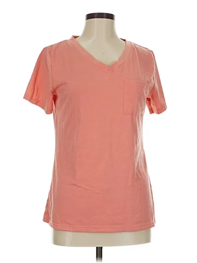 Pre-owned Unbranded Short Sleeve T-shirt In Pink