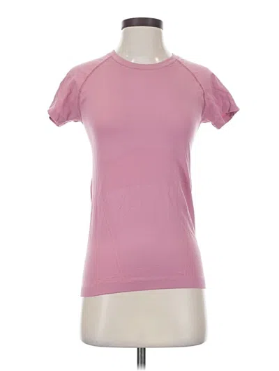 Pre-owned Unbranded Short Sleeve T-shirt In Pink