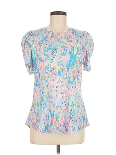 Pre-owned Unbranded Short Sleeve T-shirt In Pink