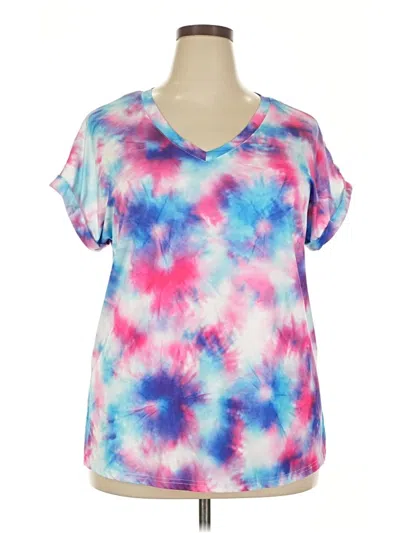 Pre-owned Unbranded Short Sleeve T-shirt In Pink