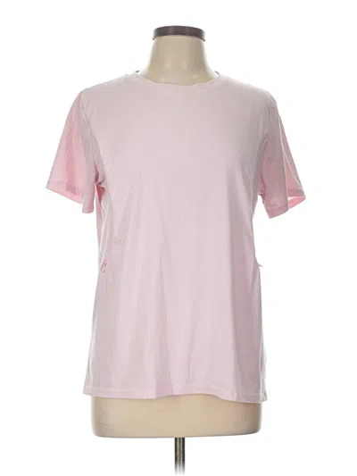 Pre-owned Unbranded Short Sleeve T-shirt In Pink
