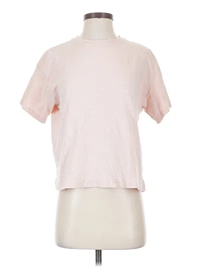 Pre-owned Unbranded Short Sleeve T-shirt In Pink