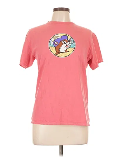 Pre-owned Unbranded Short Sleeve T-shirt In Pink