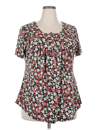 Pre-owned Unbranded Short Sleeve T-shirt In Red