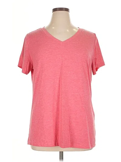 Pre-owned Unbranded Short Sleeve T-shirt In Red