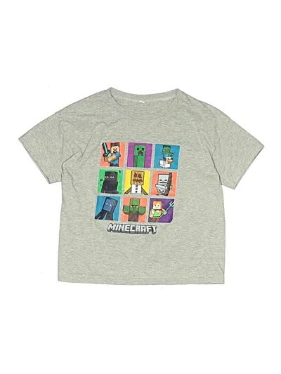 Pre-owned Unbranded Kids' Short Sleeve T-shirt In Silver