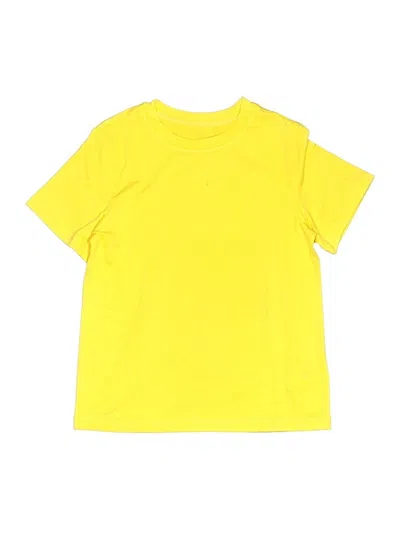 Pre-owned Unbranded Kids' Short Sleeve T-shirt In Yellow